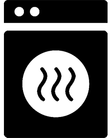 Máquina de secar disponível!