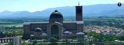  Vista aérea Basílica Nova de Nossa Senhora de Aparecida