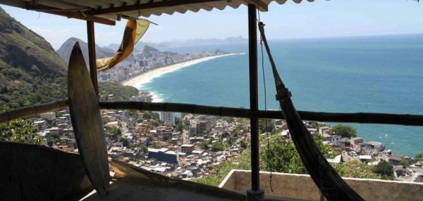 Hostel no Morro do Vidigal, São Conrado