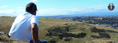 Vista da Cidade no Holyrood Park