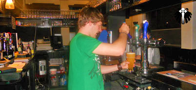 Pub na parte inferior do B&B