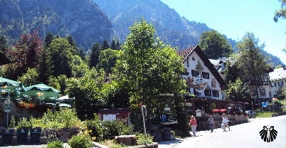 Pequenas hospedarias nas proximidades do Castelo de Neuschwanstein