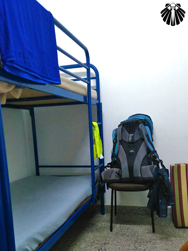 Interior do alojamento destinado aos peregrinos, donativo de €5. Thumb