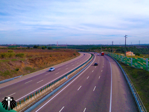 Passagem pela rodovia nacional A1. Thumb