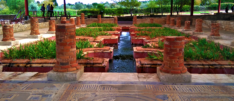 Vila Romana um dos atrativos do Caminho Portugês