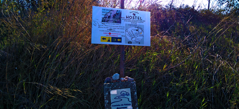 Informação de Hostel no Caminho Portugês