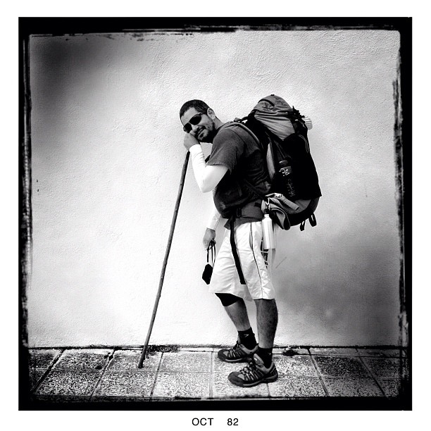 El Pelegrino em 2012 pelo Caminho do Norte - Photo by Villar López