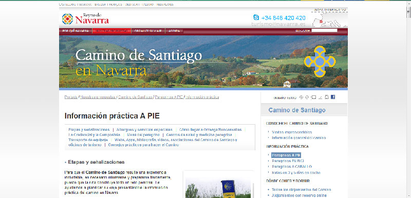 Site Oficial da Região da Navarra Site Oficial da Região da Navarra