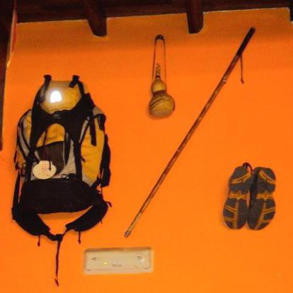 Mochila, cajado, equipamentos peregrinos! Mochila, cajado, equipamentos peregrinos!