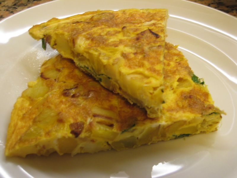 Tortilla espanhola. Tortilla espanhola.